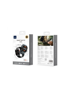 Reloj Inteligente SW05 Titanio+Negro