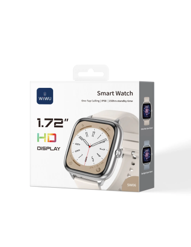 Reloj Inteligente SW06 Plata