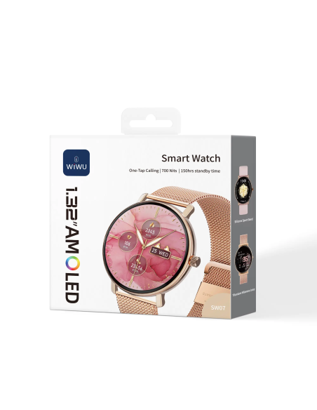 Reloj Inteligente SW07 Dorado