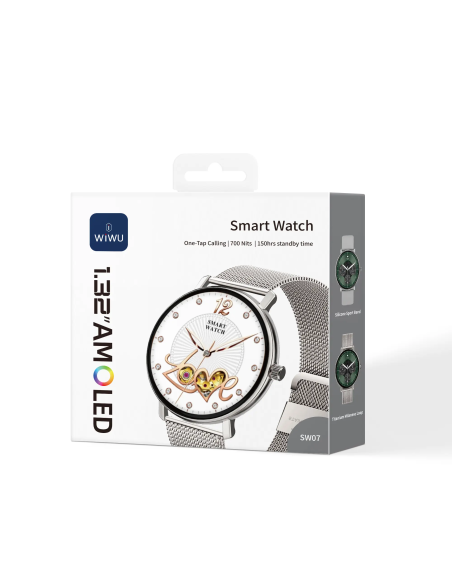 Smartwatch SW07 Plata