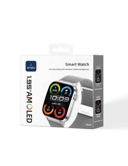 Reloj Inteligente SW08 Plata