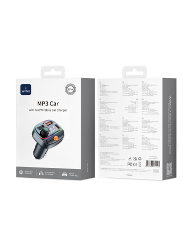 Reproductor MP3 con Bluetooth para Coche