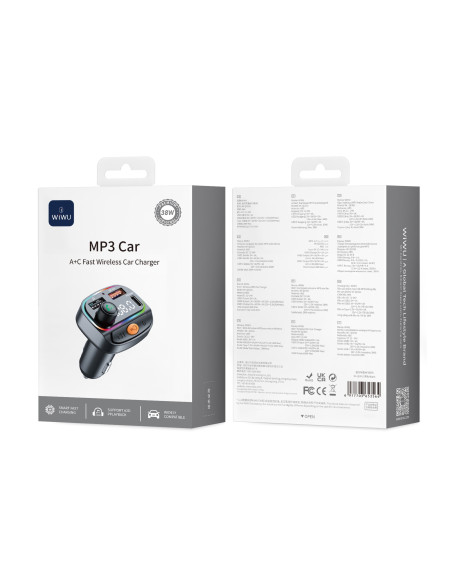 Reproductor MP3 con Bluetooth para Coche