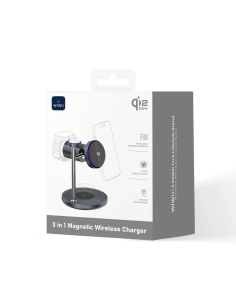 25W Qi2.2 3 en 1 Soporte Magnético