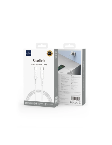 USB-C to USB-C Cable 60W Starlink (1 m)