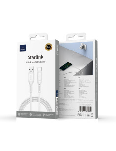 USB-A to USB-C Cable 2.4A Starlink (1m)