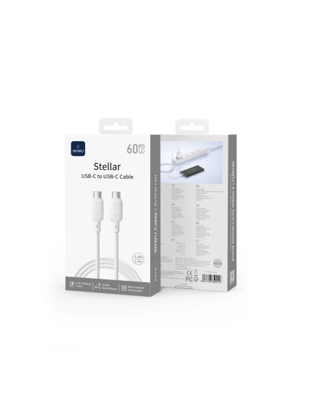 Cable USB-C a USB-C 60W Stellar (1 m)