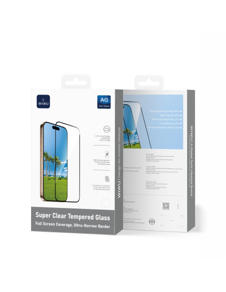 2.5D Tempered Glass for iPhone 17 Pro Max