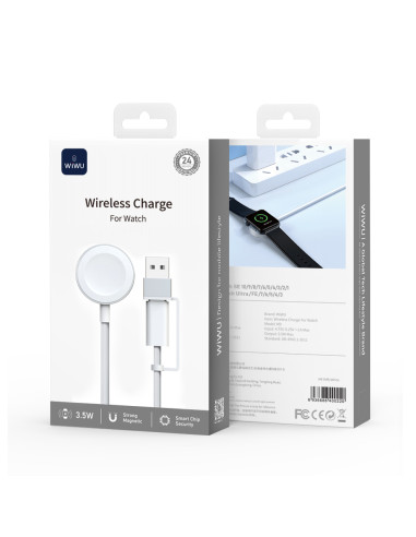 Apple Watch 2-in-1 Magnetic Charging Cable USB-A and USB-C