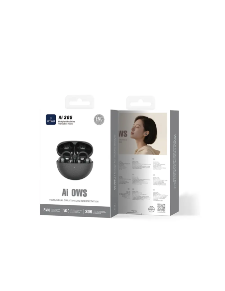 Auriculares OWS Ai305 Negro
