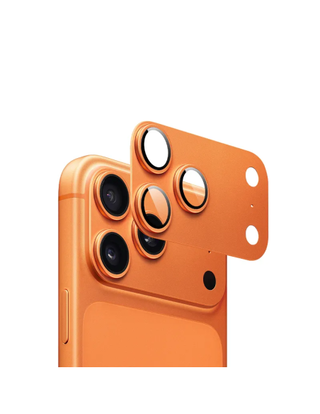 Protector Lente para iPhone 17 Pro Armor Deck Naranja
