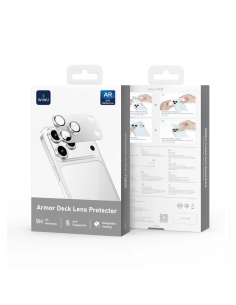 iPhone 17 Pro Armor Deck Protector Lente Plata