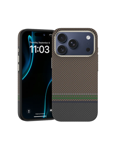 Benks ArmorPro Prestige Funda Kevlar® iPhone 17 Pro Max Nature Edition