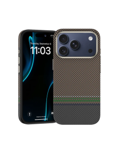 Benks ArmorPro Funda Kevlar® iPhone 17 Pro Nature Edition