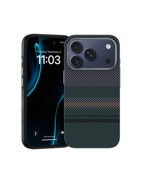 Benks ArmorPro Aurora Funda Kevlar® iP17 Pro Max