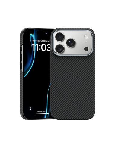 Benks ArmorAir 600D Funda Kevlar® iPhone 17 Pro Negro