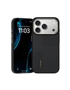 Benks ArmorPro Montage Funda Kevlar® iPhone 17 Pro Negro
