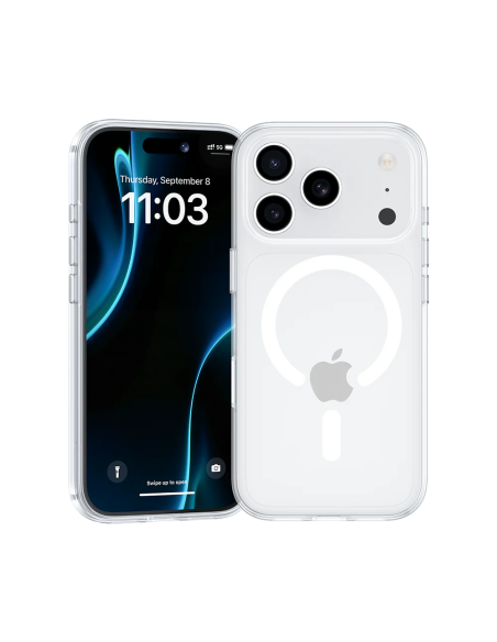 Benks Funda Magnética de Cristal iP17 Pro Transparente