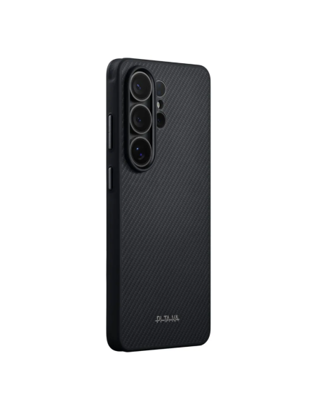 PITAKA – Funda Military Samsung S26 Ultra Negro/Gris Fibra Aramida