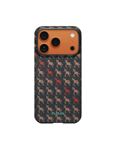 PITAKA – Funda UltraSlim iPhone 17 Pro Ebon Kylin Fibra Aramida