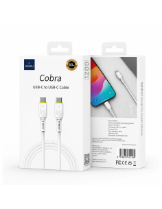 Cable USB-C a USB-C 60W Cobra (1.2 m)