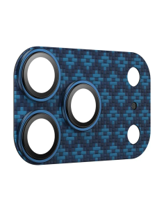 Benks ArmorWarrior Protector Lente iPhone 17 Pro ArmorGrid Azul