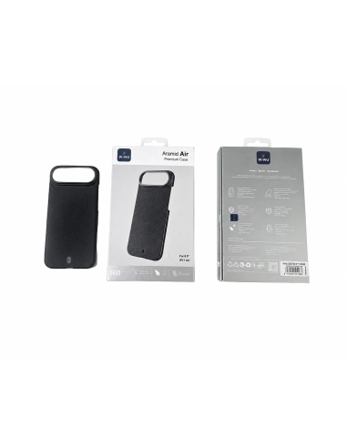 Funda iPhone 17 Air Fibra de Aramida con MagSafe Negro Aramid Air