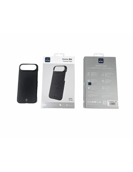 iPhone 17 Air Aramid Fiber Case with MagSafe Black Aramid Air