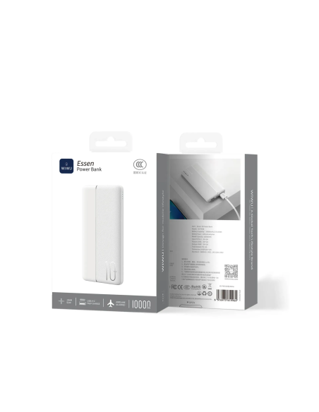 Power Bank Essen 2A 10000mAh Blanco