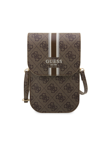 GUESS Crossbody Bag with Classic Logo (Brown)