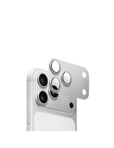 Protector Lente para iPhone 17 Pro Max Armor Deck Plata