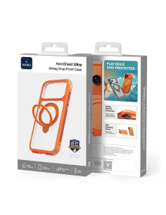 Funda iPhone 17 Pro Aero Shield pro Premium Naranja