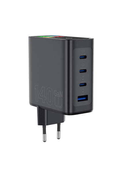 140W PD/QC con Pantalla Inteligente GaN