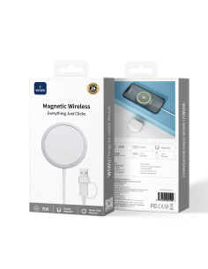 Cargador Inalámbrico Magnético Qi2.0