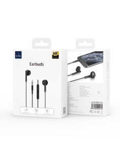 Auriculares con Cable de 3,5 mm Blanco