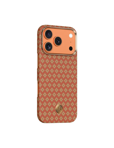 Benks ArmorAir ArmorGrid Funda Kevlar® iPhone 17 Pro Max Naranja Fortuna