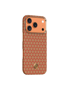 Benks ArmorAir ArmorGrid Funda Kevlar® iP17 Pro Naranja Fortuna