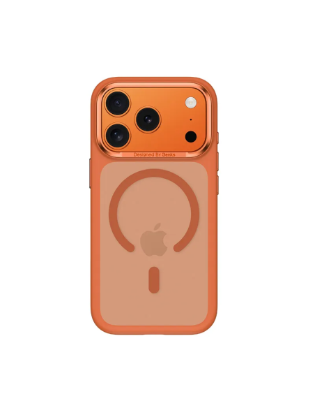 Benks Mist Funda Magnética iPhone 17 Pro Naranja
