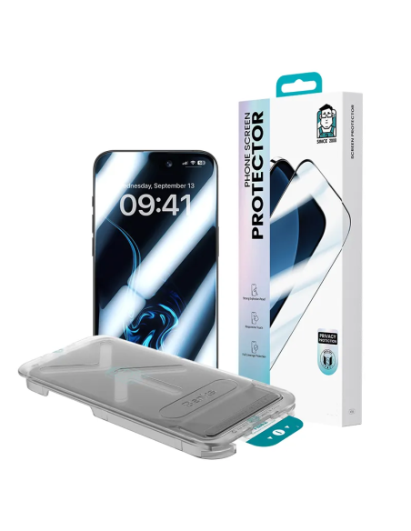 Benks Ultra Shield Protector Pantalla con privacidad iPhone 17 Pro Negro