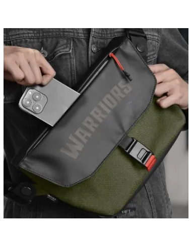 Bolso Warriors X mensajero Verde militar