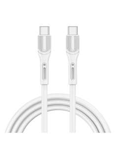 Cable (C-C) de 100W de color blanco