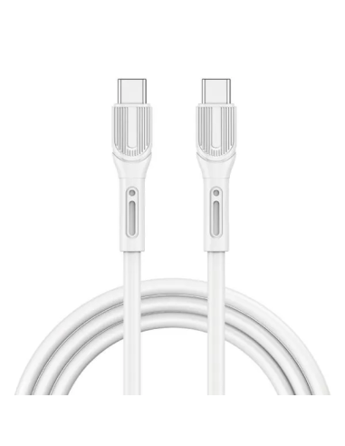 Cable (C-C) de 100W de color blanco
