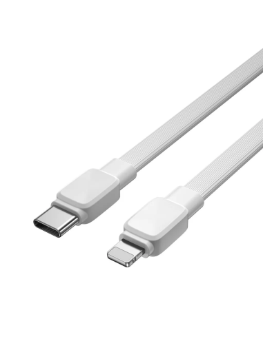 USB-C to Lightning Cable 20W Bravo White (1m)