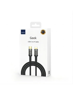 Cable USB-C a Lightning 30 W Trenzado Geek (120 cm)