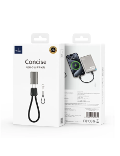 Cable USB-C a USB-C 60 W Concise (15 cm)