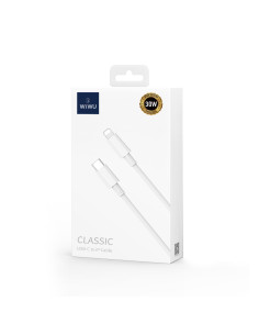 30W Usb C-L Fast Charging Cable Classic White