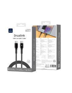 USB-C to USB-C Cable 60W Drualink (1 m)