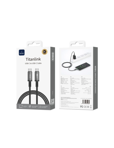 Cable USB-C a USB-C 240 W Titanlink (1,5 m)