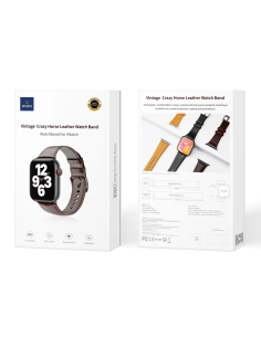 42/44/45/49mm Café Correa de Cuero iWatch