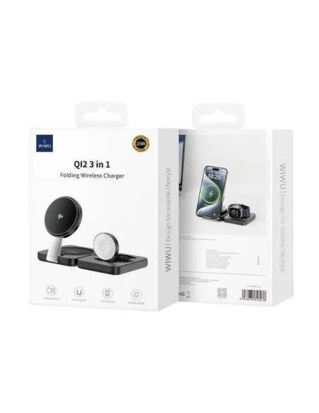 Qi2 Cargador Wireless 3 en 1